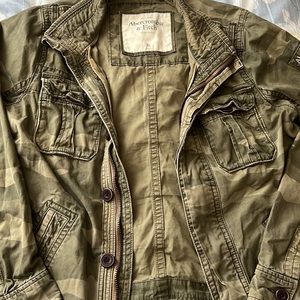Abercrombie and Fitch X-Large camo jacket